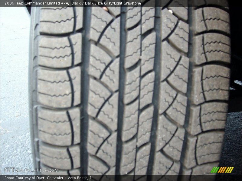 Black / Dark Slate Gray/Light Graystone 2006 Jeep Commander Limited 4x4
