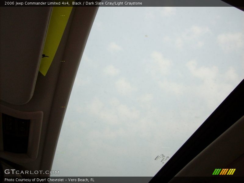 Black / Dark Slate Gray/Light Graystone 2006 Jeep Commander Limited 4x4