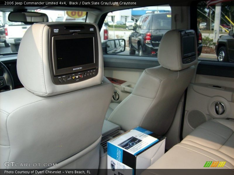 Black / Dark Slate Gray/Light Graystone 2006 Jeep Commander Limited 4x4