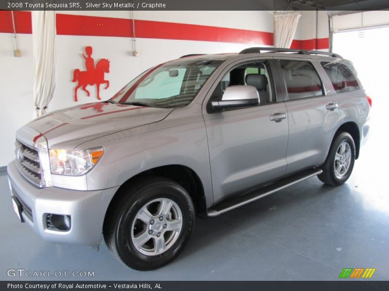 Silver Sky Metallic / Graphite 2008 Toyota Sequoia SR5