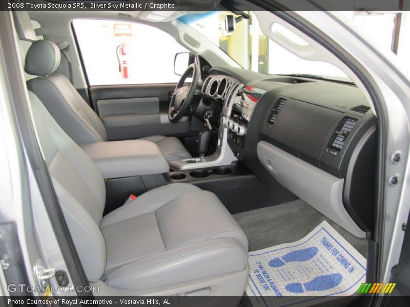  2008 Sequoia SR5 Graphite Interior