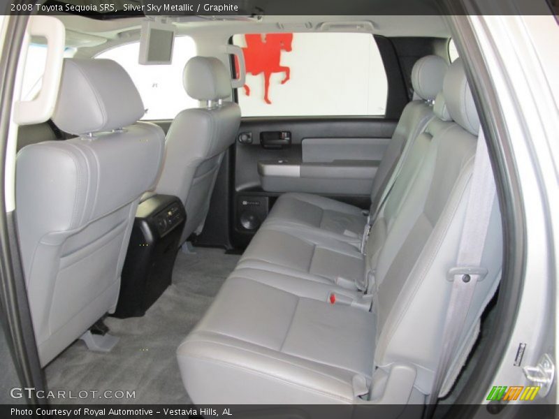  2008 Sequoia SR5 Graphite Interior