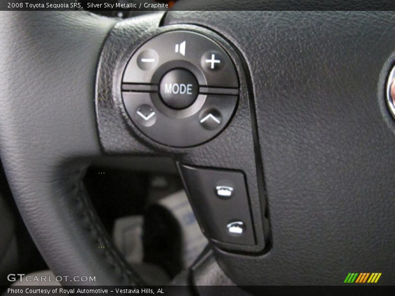 Controls of 2008 Sequoia SR5