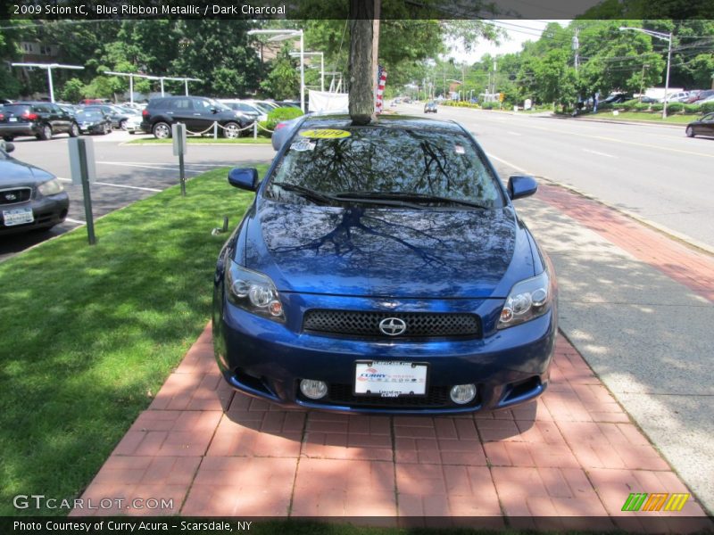 Blue Ribbon Metallic / Dark Charcoal 2009 Scion tC