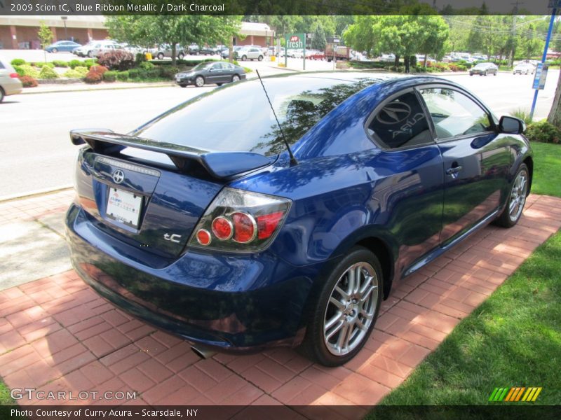 Blue Ribbon Metallic / Dark Charcoal 2009 Scion tC
