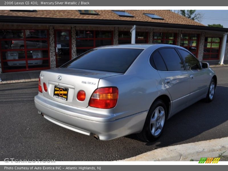 Mercury Silver Metallic / Black 2006 Lexus GS 430