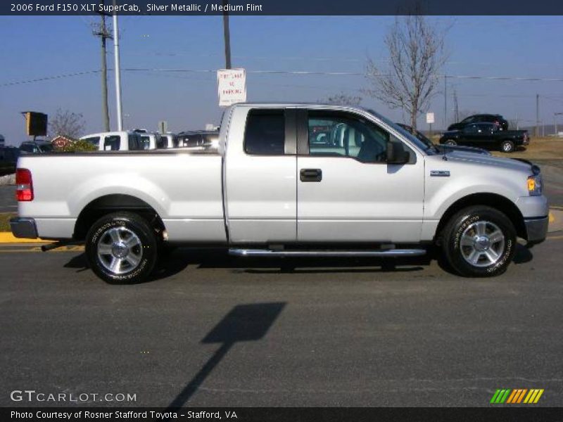 Silver Metallic / Medium Flint 2006 Ford F150 XLT SuperCab