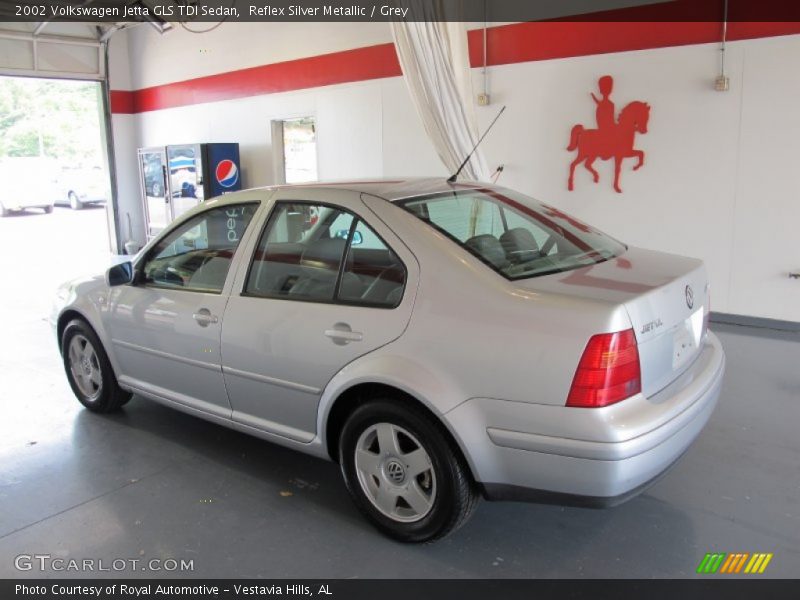 Reflex Silver Metallic / Grey 2002 Volkswagen Jetta GLS TDI Sedan