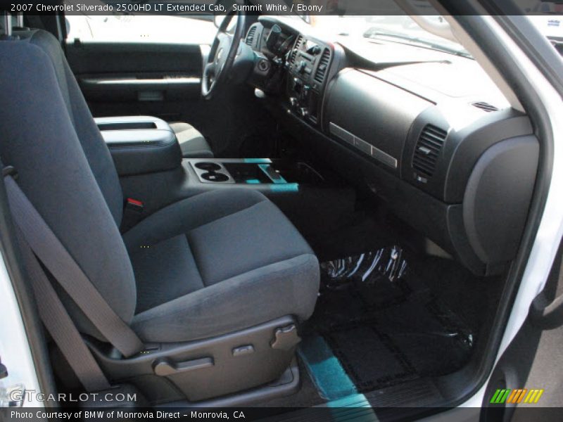 Summit White / Ebony 2007 Chevrolet Silverado 2500HD LT Extended Cab