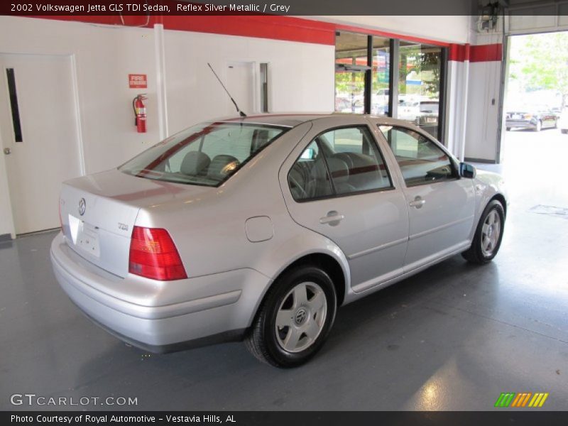 Reflex Silver Metallic / Grey 2002 Volkswagen Jetta GLS TDI Sedan