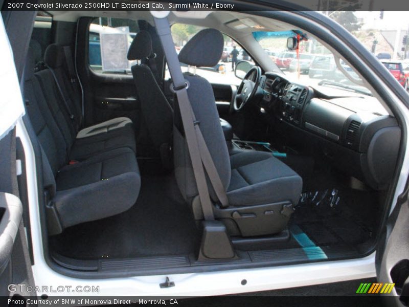 Summit White / Ebony 2007 Chevrolet Silverado 2500HD LT Extended Cab