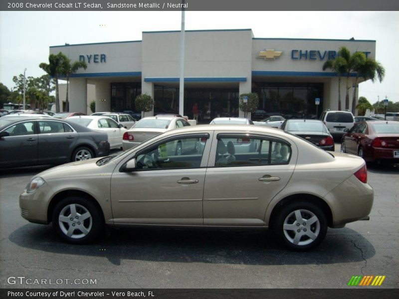 Sandstone Metallic / Neutral 2008 Chevrolet Cobalt LT Sedan