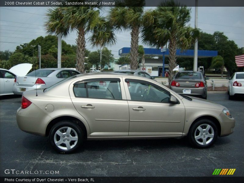 Sandstone Metallic / Neutral 2008 Chevrolet Cobalt LT Sedan