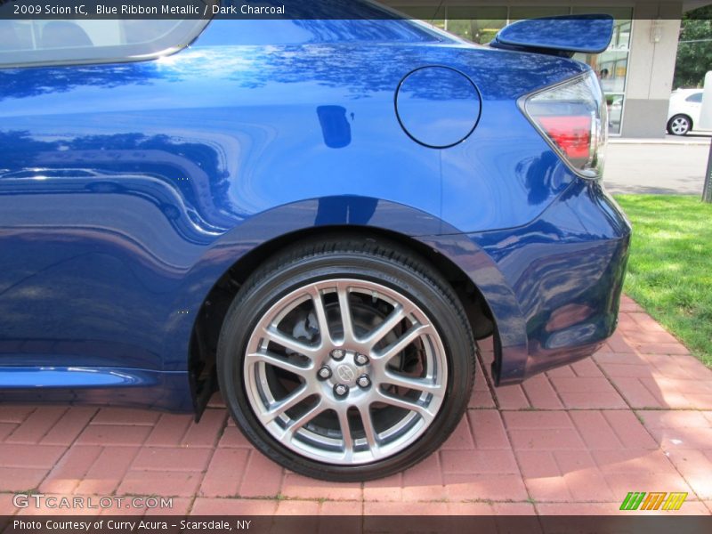 Blue Ribbon Metallic / Dark Charcoal 2009 Scion tC