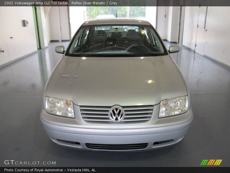 Reflex Silver Metallic / Grey 2002 Volkswagen Jetta GLS TDI Sedan