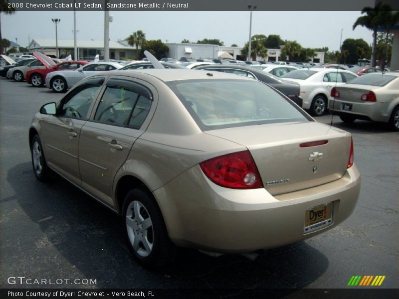 Sandstone Metallic / Neutral 2008 Chevrolet Cobalt LT Sedan