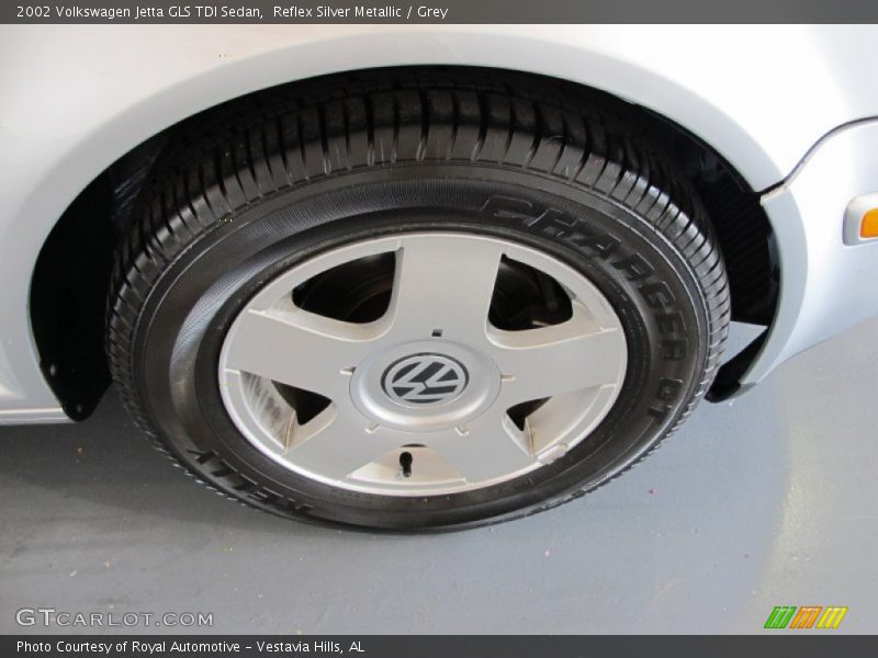 Reflex Silver Metallic / Grey 2002 Volkswagen Jetta GLS TDI Sedan