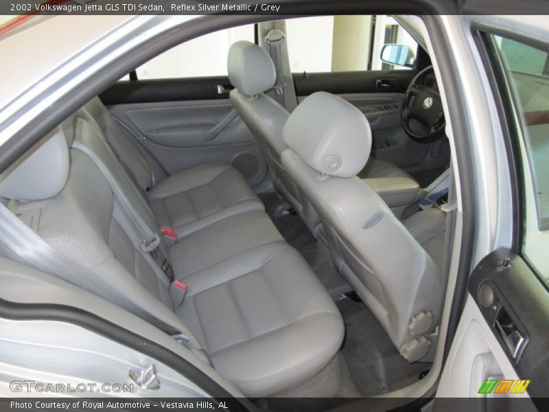 Reflex Silver Metallic / Grey 2002 Volkswagen Jetta GLS TDI Sedan