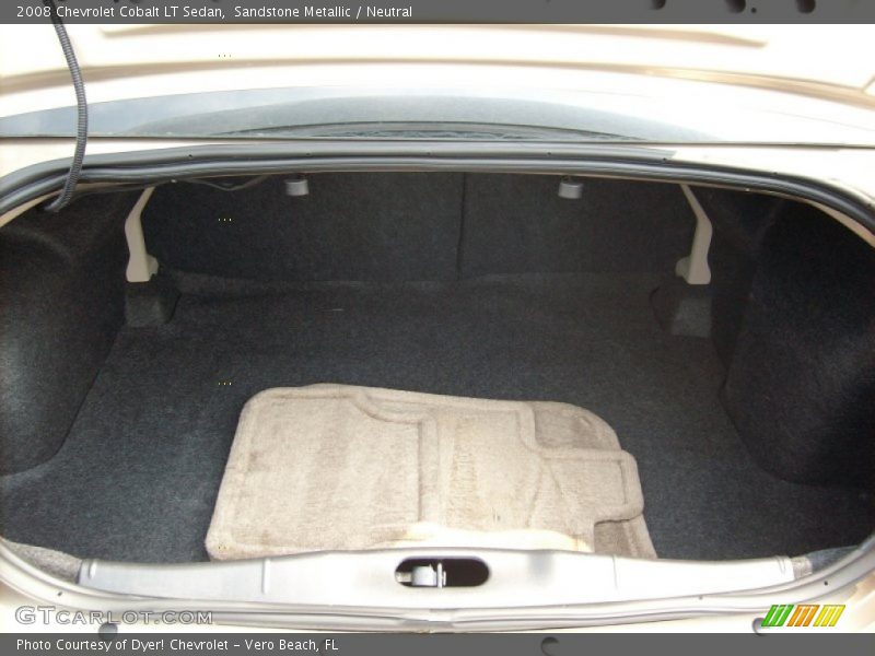 Sandstone Metallic / Neutral 2008 Chevrolet Cobalt LT Sedan