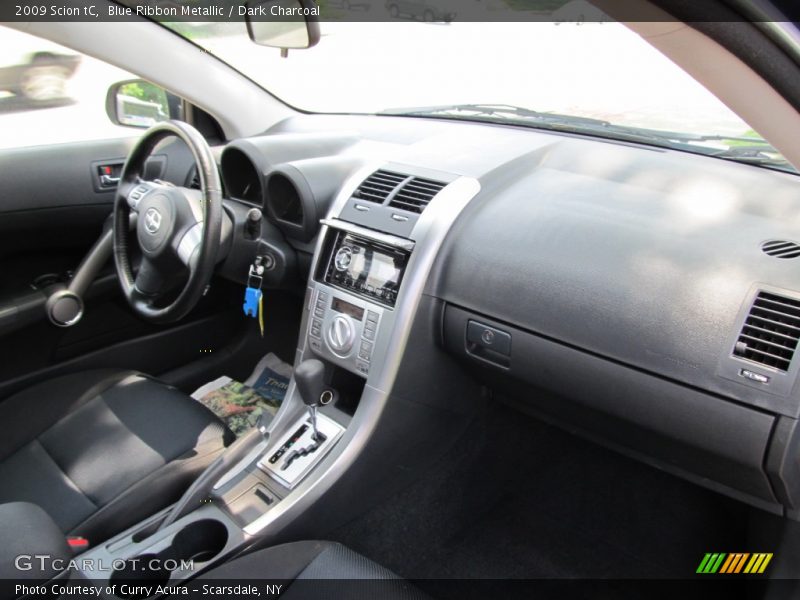 Blue Ribbon Metallic / Dark Charcoal 2009 Scion tC