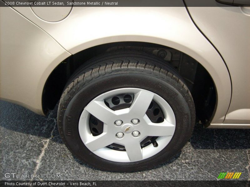 Sandstone Metallic / Neutral 2008 Chevrolet Cobalt LT Sedan