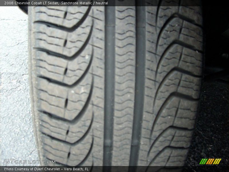 Sandstone Metallic / Neutral 2008 Chevrolet Cobalt LT Sedan