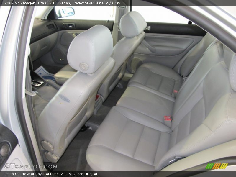Reflex Silver Metallic / Grey 2002 Volkswagen Jetta GLS TDI Sedan
