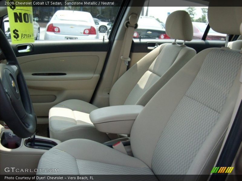Sandstone Metallic / Neutral 2008 Chevrolet Cobalt LT Sedan