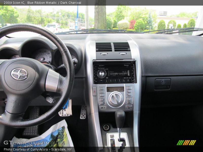 Blue Ribbon Metallic / Dark Charcoal 2009 Scion tC