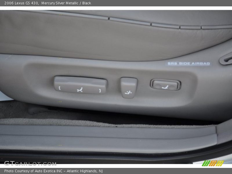 Mercury Silver Metallic / Black 2006 Lexus GS 430