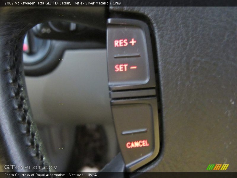 Reflex Silver Metallic / Grey 2002 Volkswagen Jetta GLS TDI Sedan