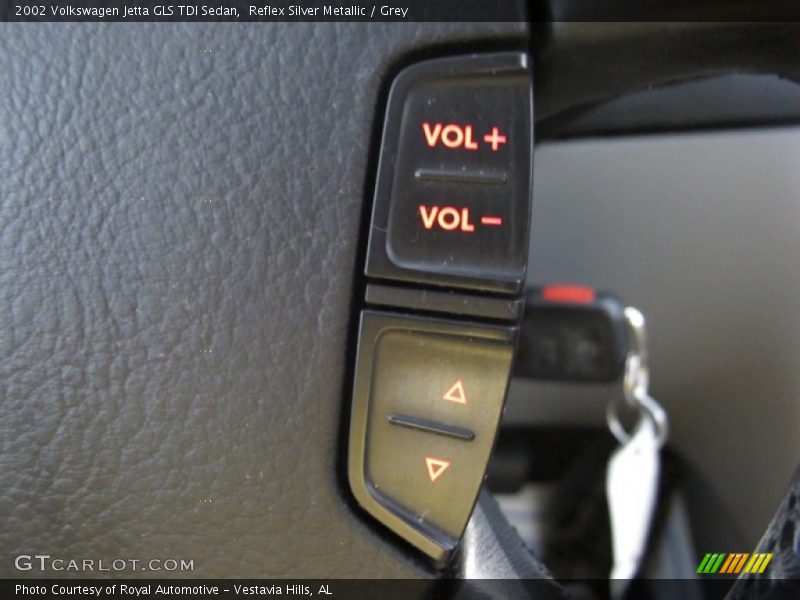 Reflex Silver Metallic / Grey 2002 Volkswagen Jetta GLS TDI Sedan