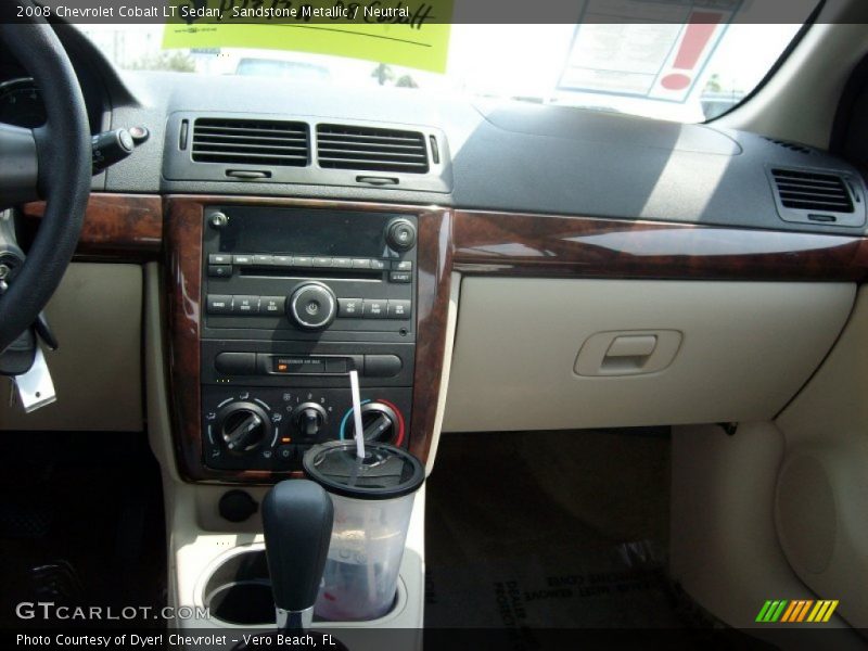 Sandstone Metallic / Neutral 2008 Chevrolet Cobalt LT Sedan