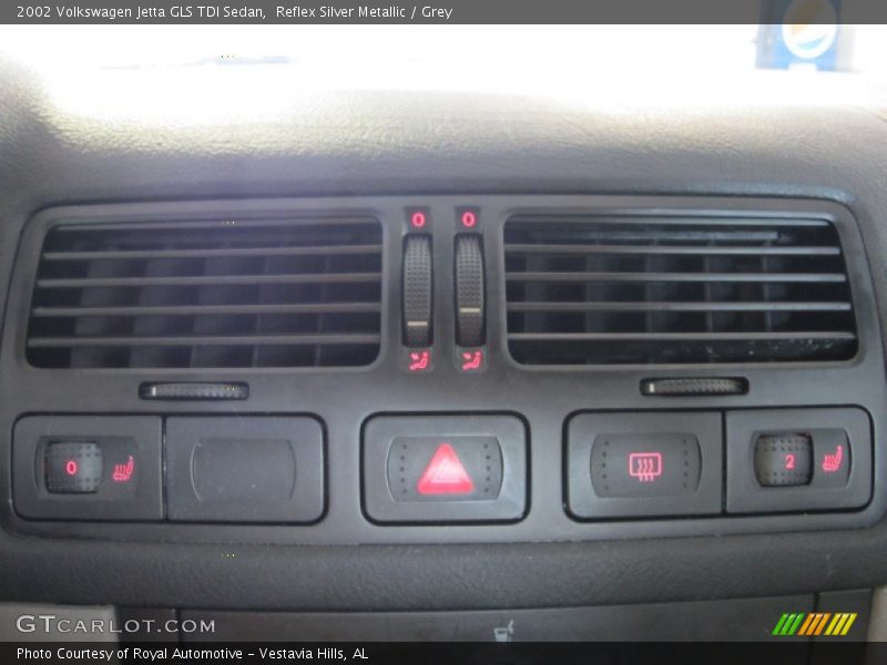 Reflex Silver Metallic / Grey 2002 Volkswagen Jetta GLS TDI Sedan