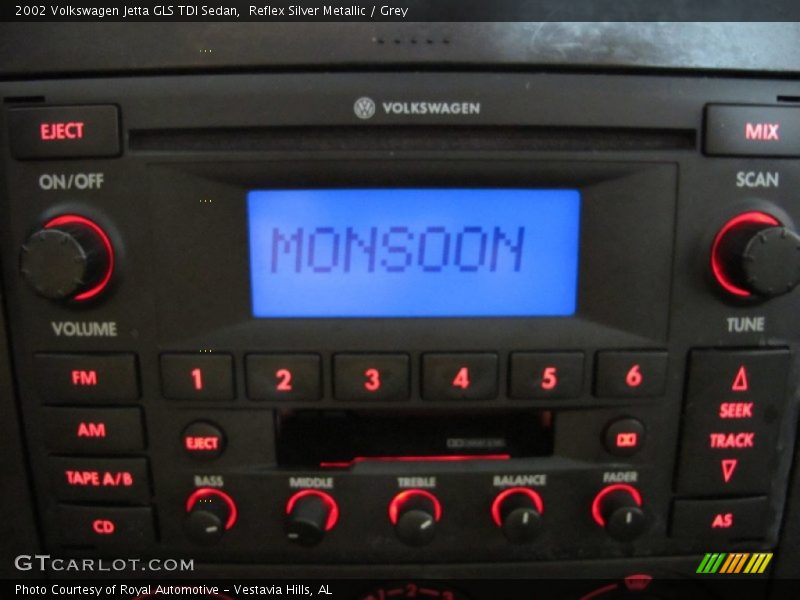 Reflex Silver Metallic / Grey 2002 Volkswagen Jetta GLS TDI Sedan