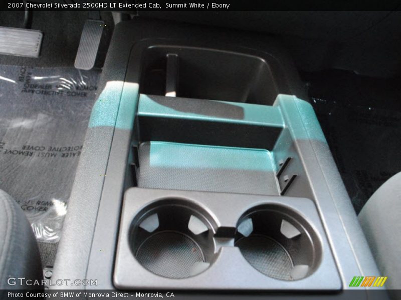Summit White / Ebony 2007 Chevrolet Silverado 2500HD LT Extended Cab