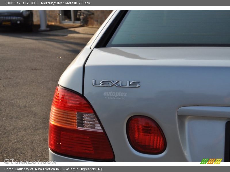 Mercury Silver Metallic / Black 2006 Lexus GS 430