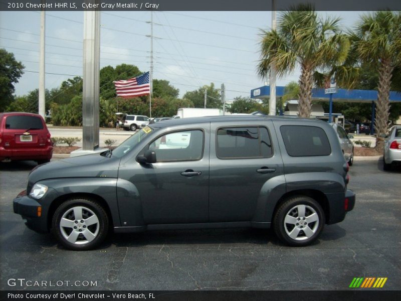 Cyber Gray Metallic / Gray 2010 Chevrolet HHR LS