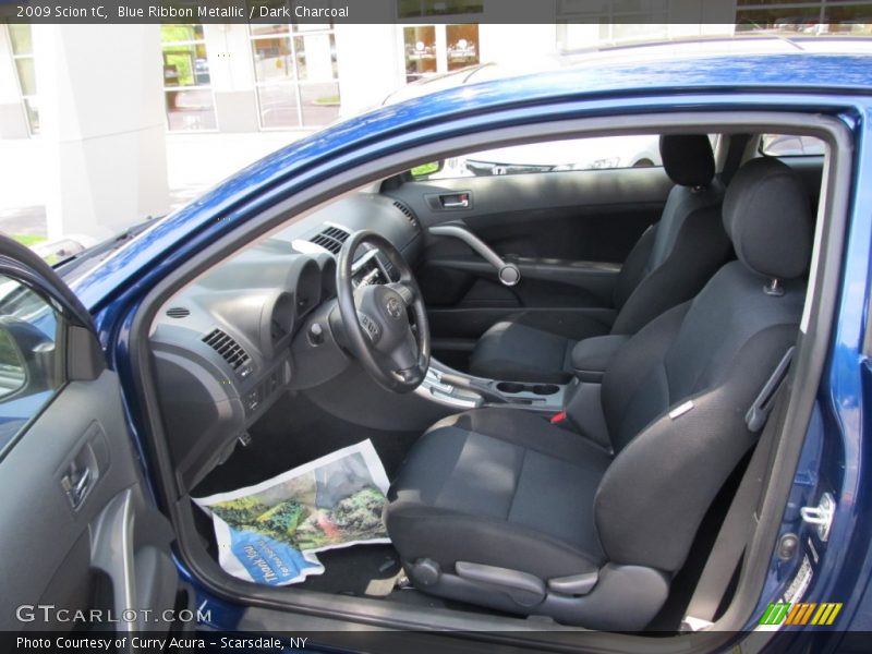 Blue Ribbon Metallic / Dark Charcoal 2009 Scion tC