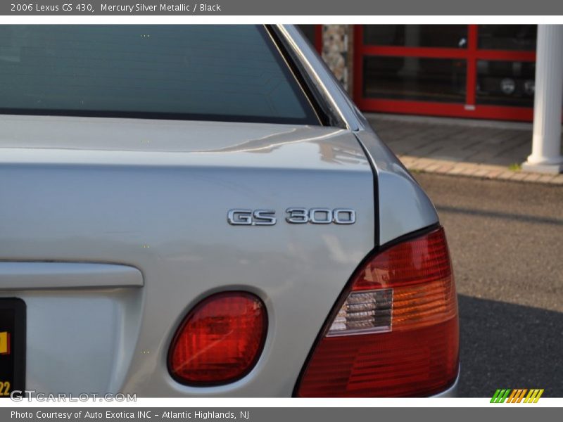 Mercury Silver Metallic / Black 2006 Lexus GS 430