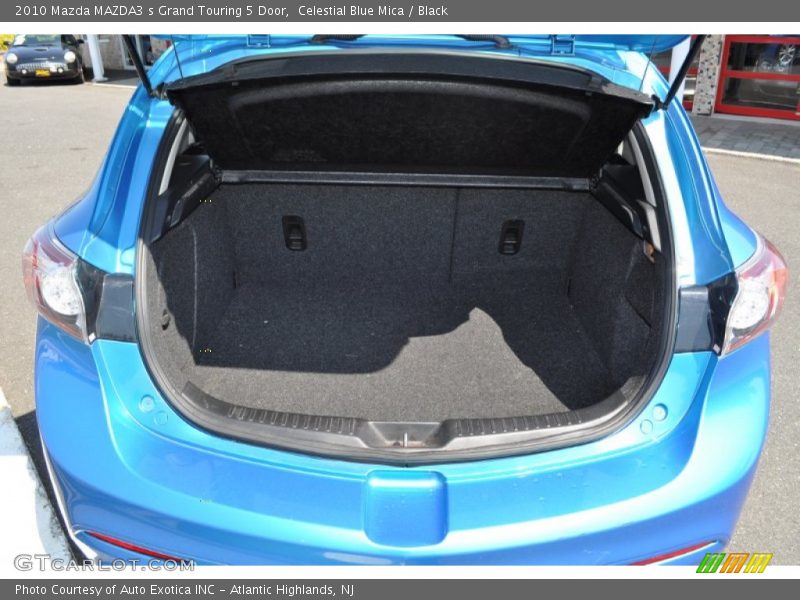 Celestial Blue Mica / Black 2010 Mazda MAZDA3 s Grand Touring 5 Door