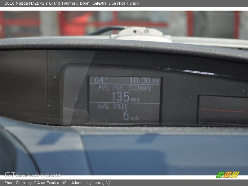 Celestial Blue Mica / Black 2010 Mazda MAZDA3 s Grand Touring 5 Door