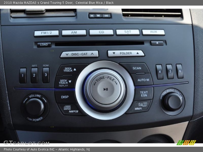 Controls of 2010 MAZDA3 s Grand Touring 5 Door