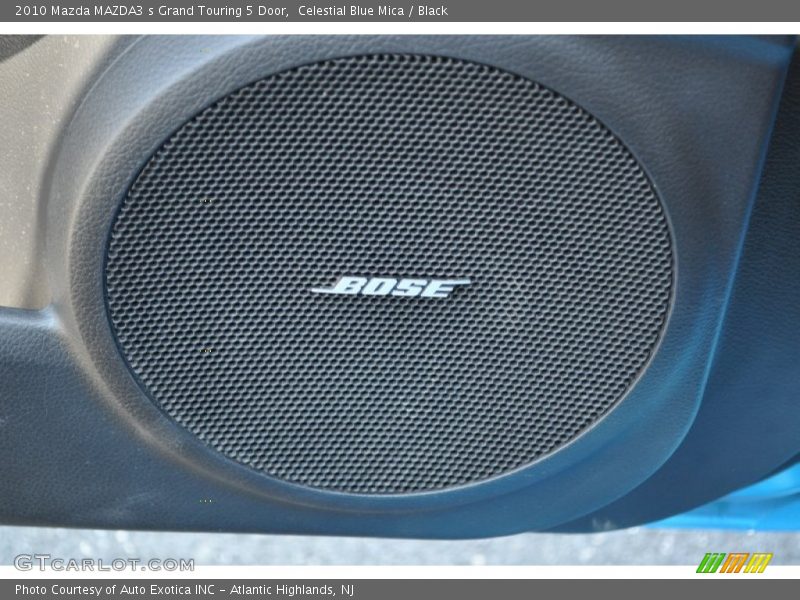 Celestial Blue Mica / Black 2010 Mazda MAZDA3 s Grand Touring 5 Door