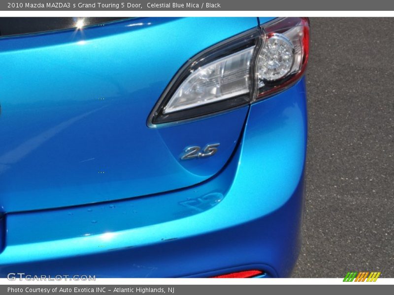 Celestial Blue Mica / Black 2010 Mazda MAZDA3 s Grand Touring 5 Door