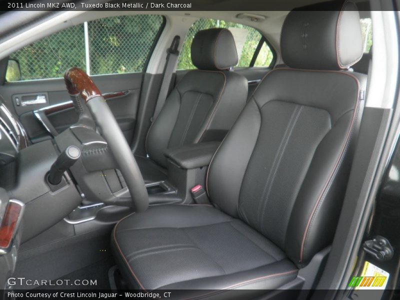  2011 MKZ AWD Dark Charcoal Interior