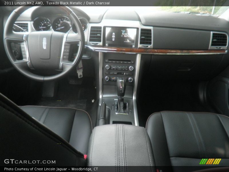 Tuxedo Black Metallic / Dark Charcoal 2011 Lincoln MKZ AWD