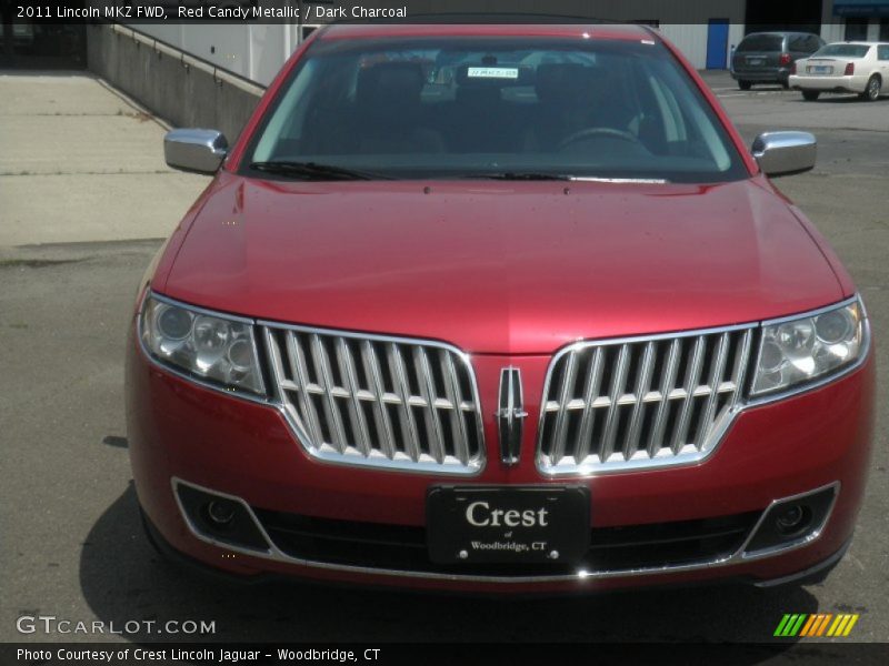Red Candy Metallic / Dark Charcoal 2011 Lincoln MKZ FWD