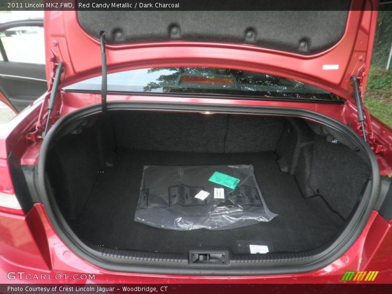 Red Candy Metallic / Dark Charcoal 2011 Lincoln MKZ FWD