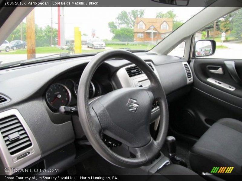 Cool Beige Metallic / Black 2006 Suzuki Aerio Sedan